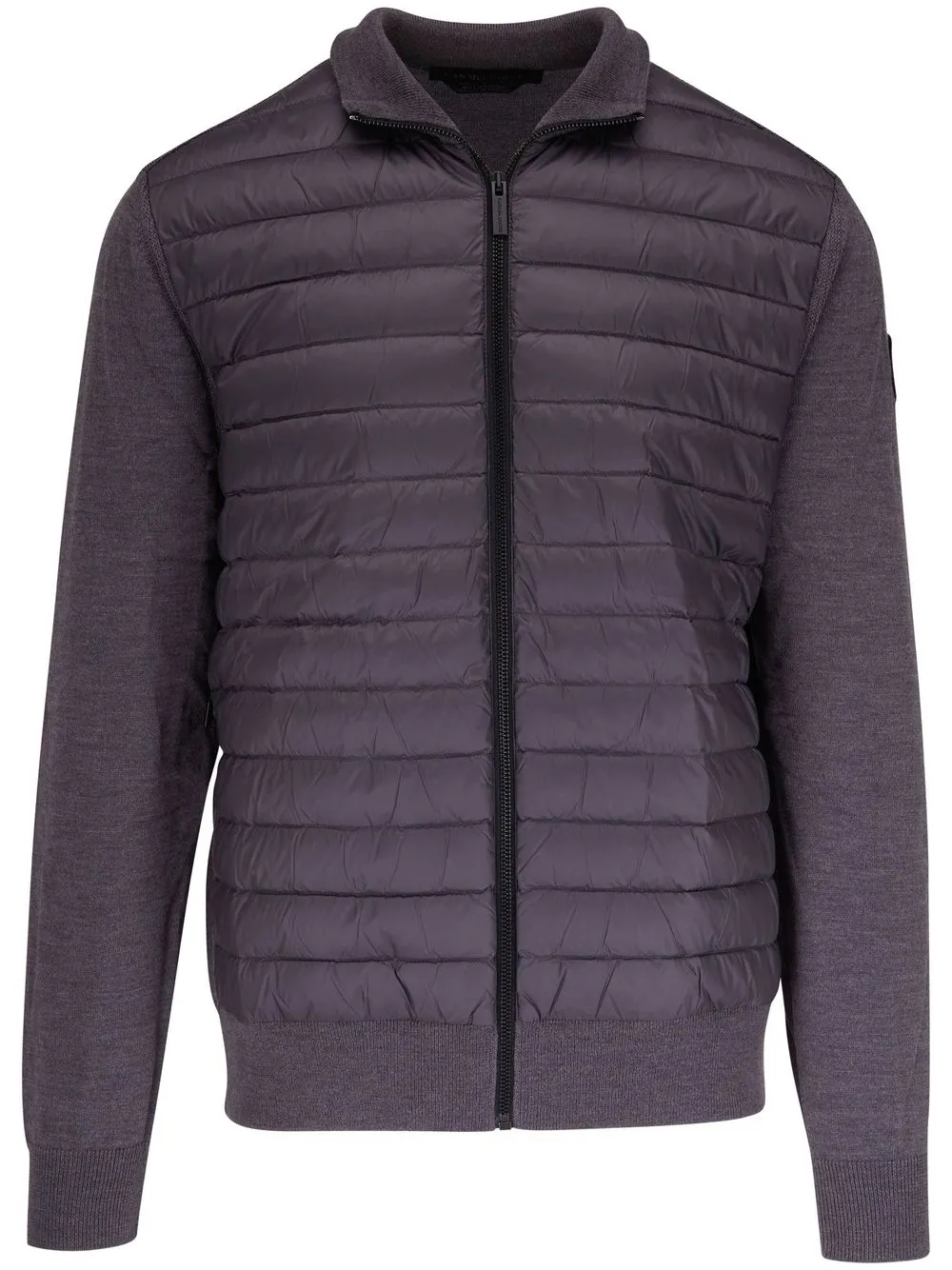 

Canada Goose contrast-panel feather-down jacket - Grey