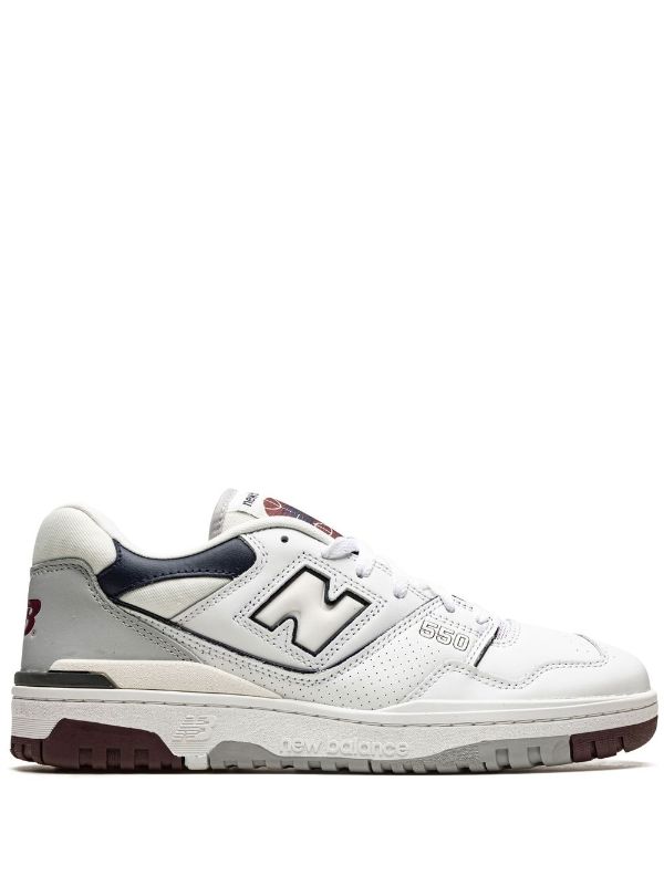 Real Sneakers 👟 on X: New Balance 550 White Burgundy