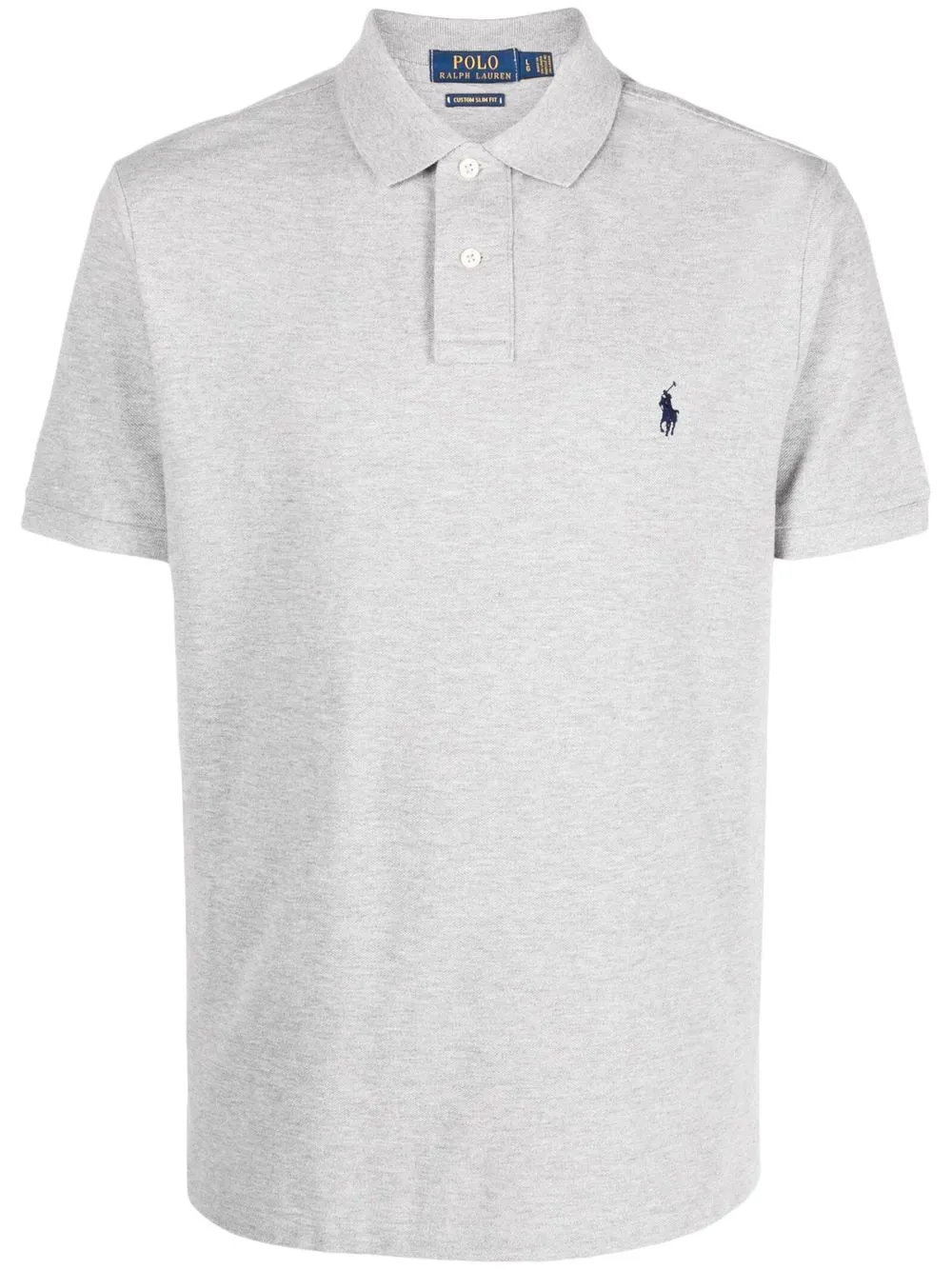 

Polo Ralph Lauren logo-embroidered polo shirt - Grey