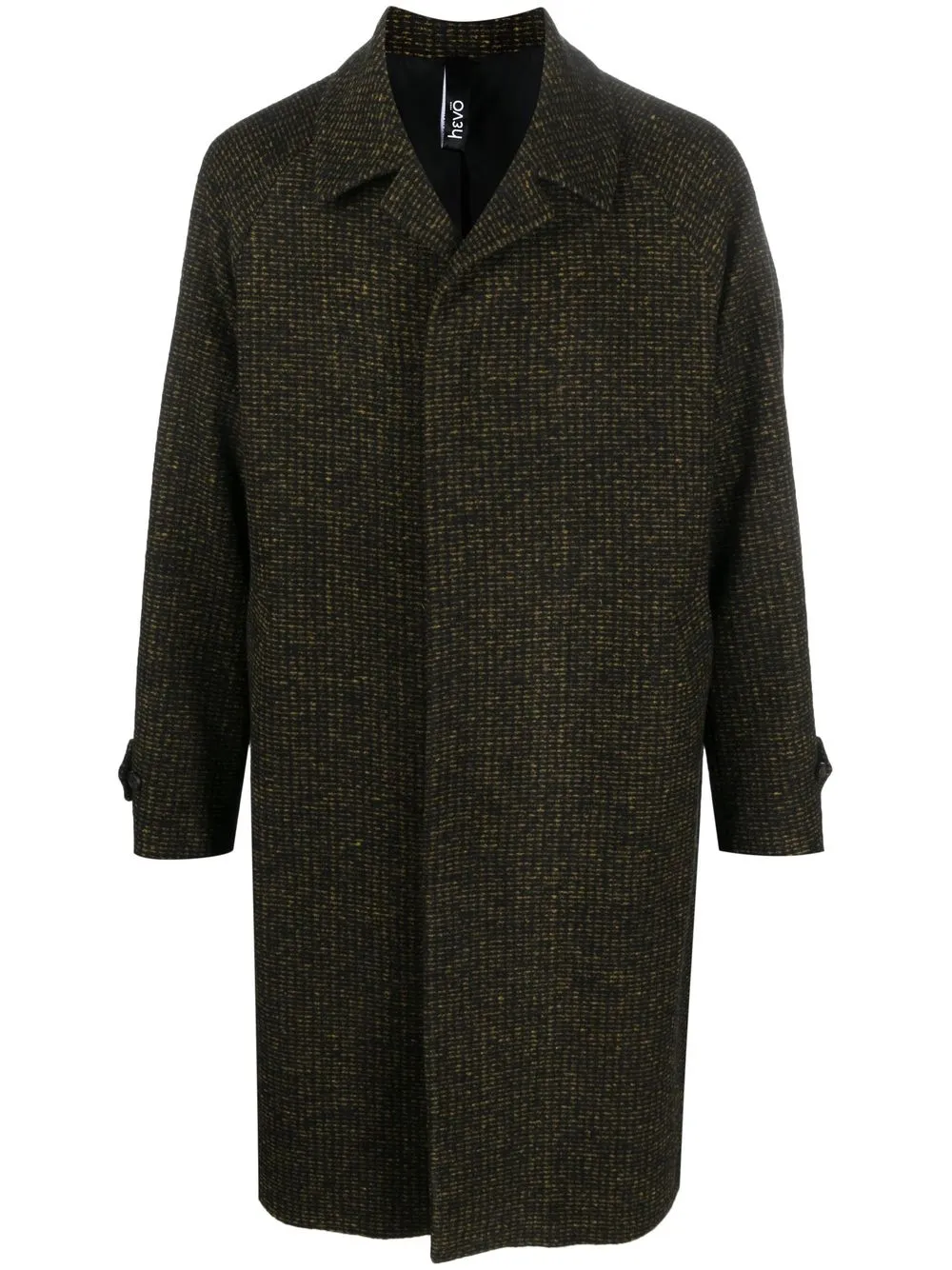 

Hevo single-breasted tailored coat - Black