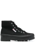 Superga high-top lace-up sneakers - Black