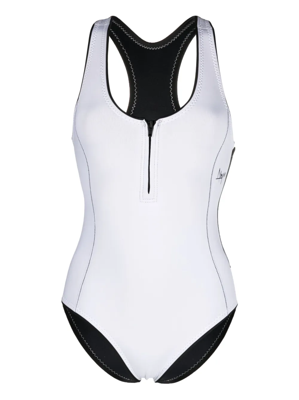 Abysse Elle zip-fastening swimsuit