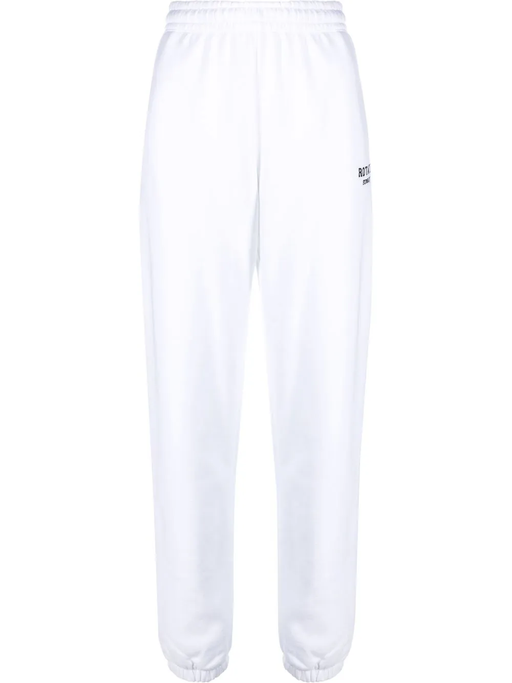 

ROTATE Mimi logo-embroidered track pants - White