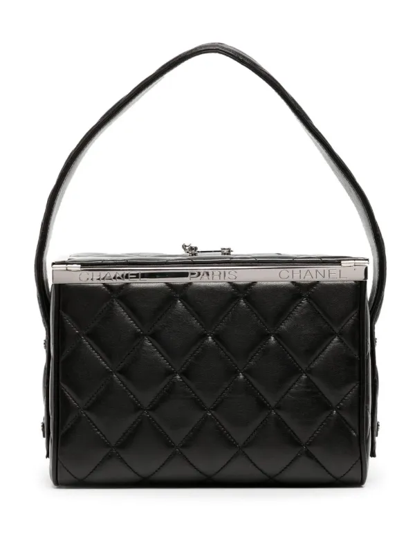 CHANEL Pre-Owned 1997 キルティング ハンドバッグ | ブラック