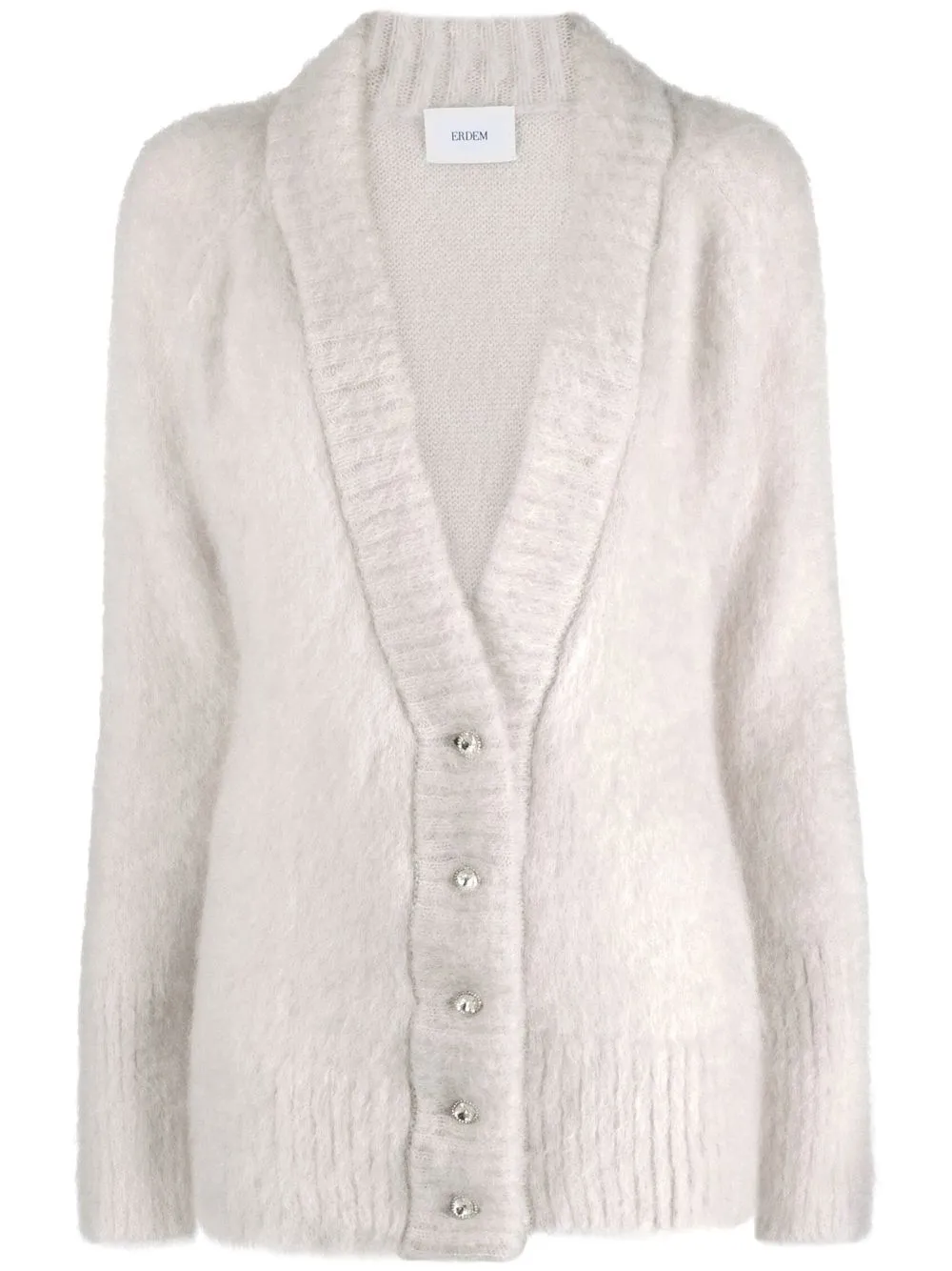 

Erdem V-neck knitted cardigan - Pink