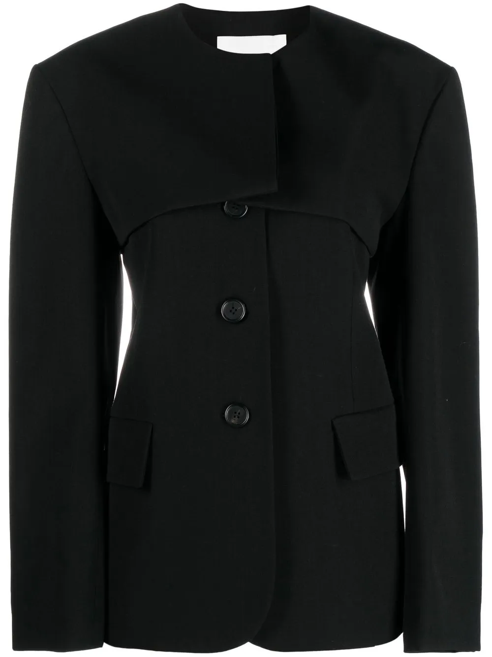 

Low Classic single-breasted blazer - Black