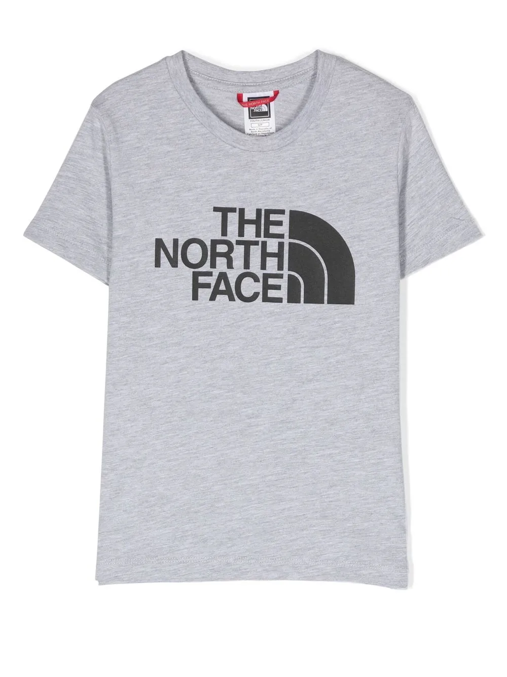 

The North Face Kids logo-print short-sleeve T-shirt - Grey