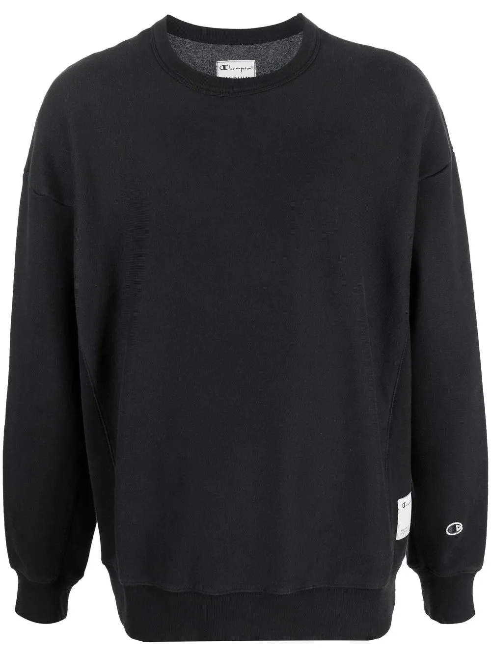 

Champion sudadera con parche del logo - Negro