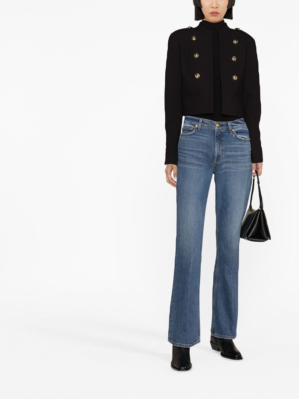 rag & bone Flared jeans - Blauw