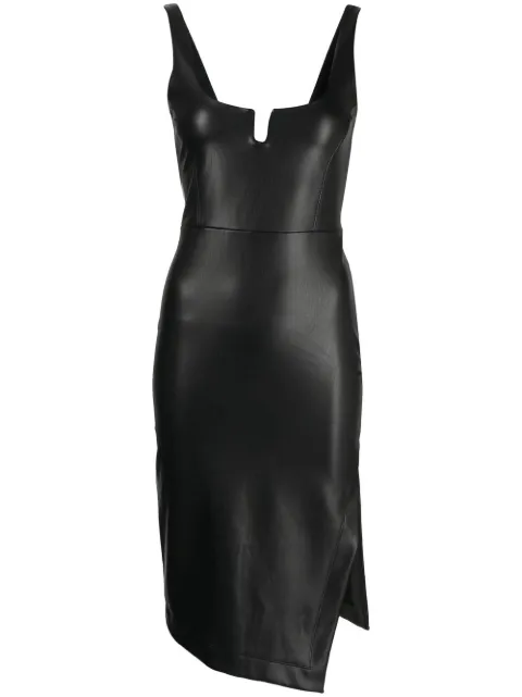 ALIX NYC Neve bodycon faux-leather dress