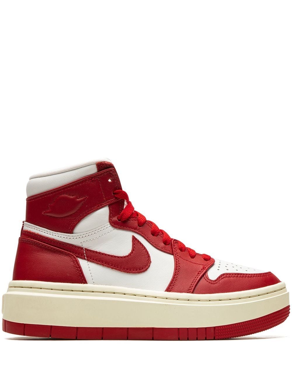 Shop Jordan Air  1 High Elevate "varsity Red" Sneakers