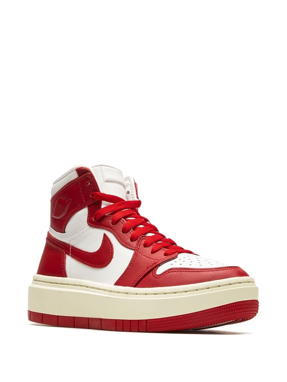 Shop Jordan Air  1 High Elevate "varsity Red" Sneakers