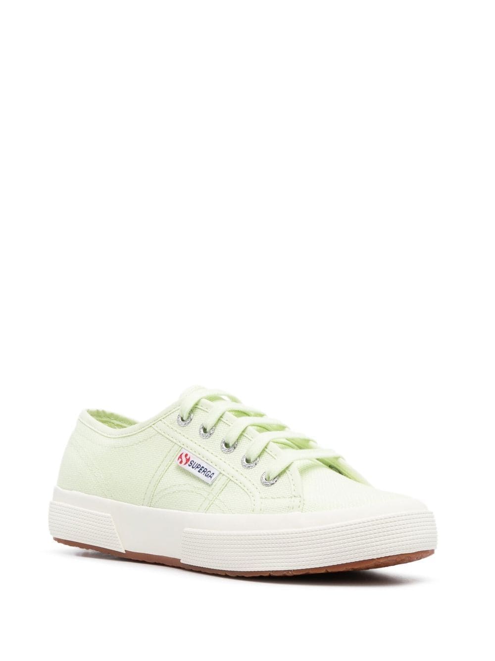 Shop Superga Low-top Canvas Sneakers In Green