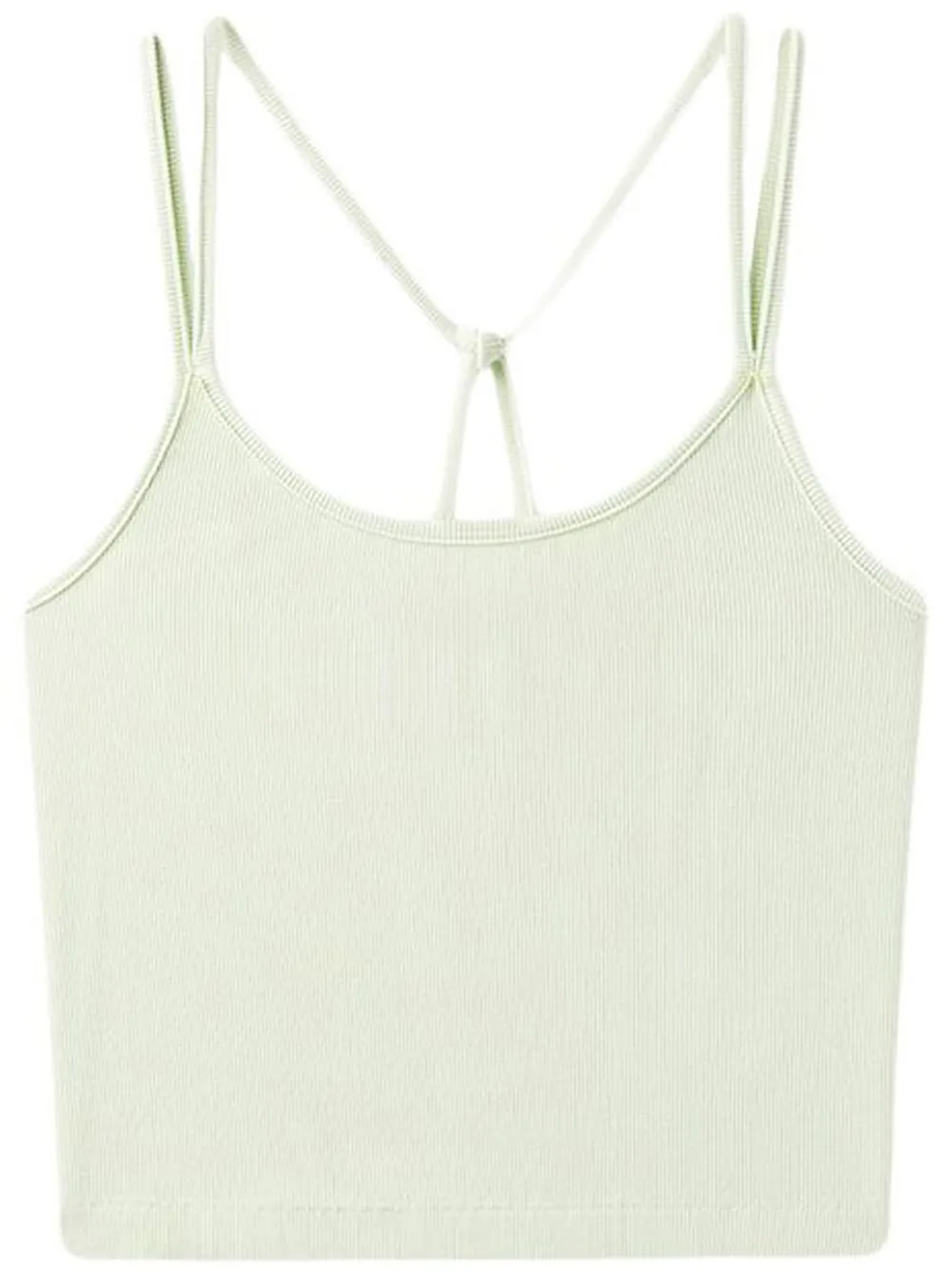 

John Elliott top Gemini Rip Halter - Verde