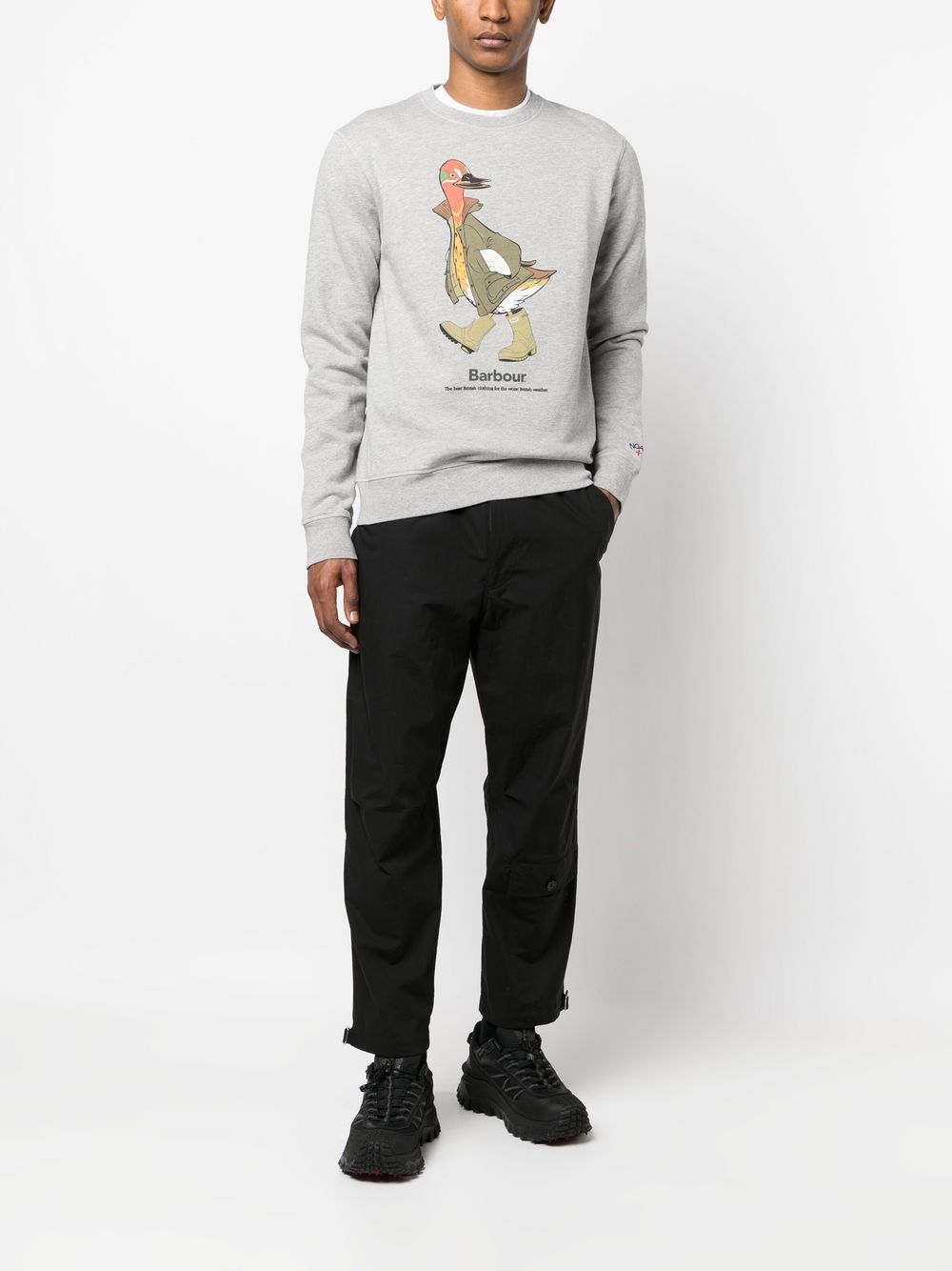 Barbour Noah duck-print Sweatshirt - Farfetch