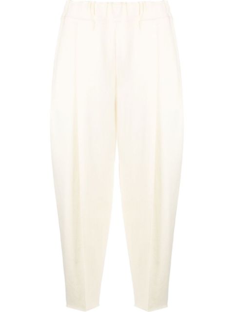 Issey Miyake pleated cropped trousers
