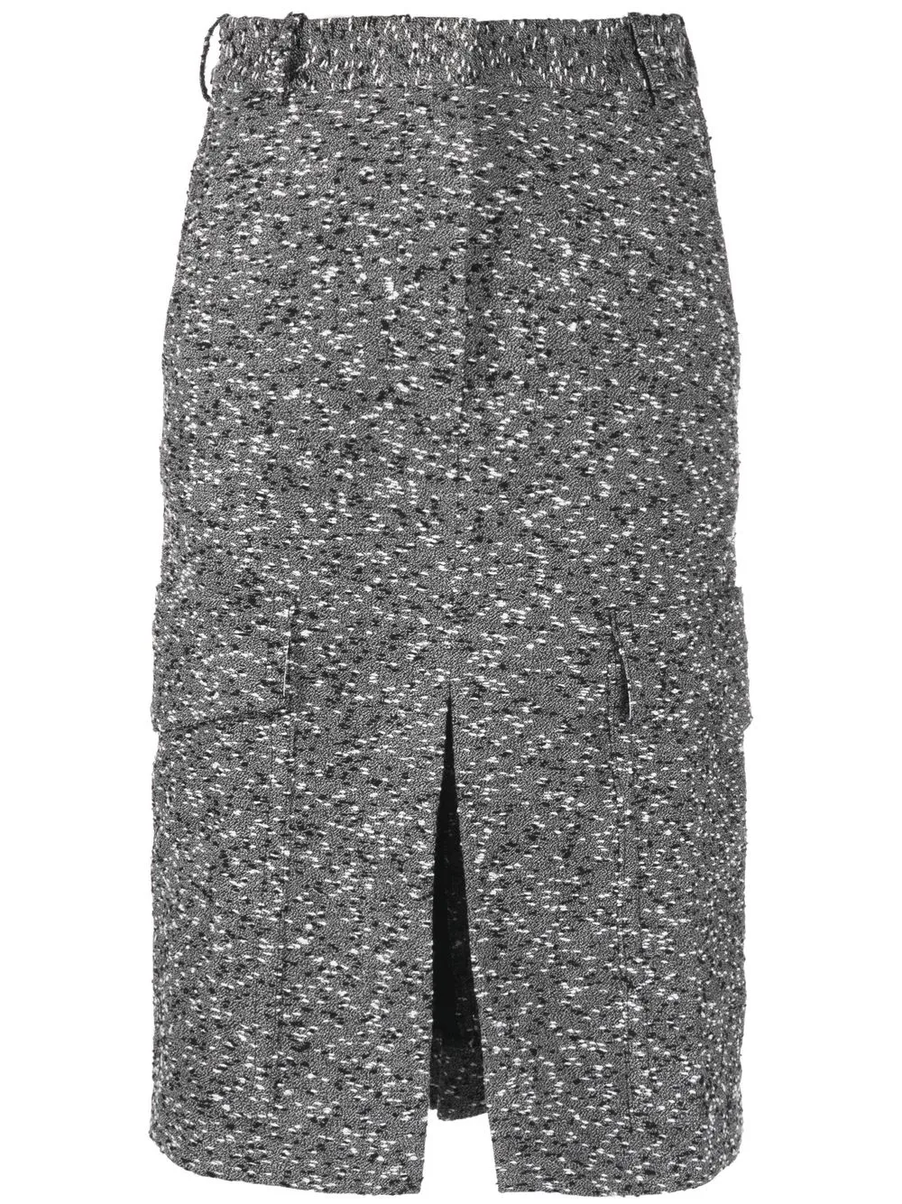 

Victoria Beckham tailored cargo midi skirt - Black