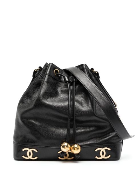 CHANEL 1992 Triple CC bucket bag Women