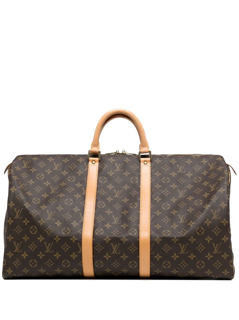 

Louis Vuitton 1998 pre-owned Keepall 55 holdall bag - Brown