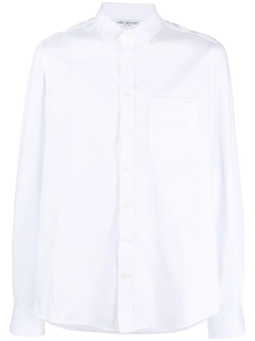 

Neil Barrett camisa manga larga - Blanco