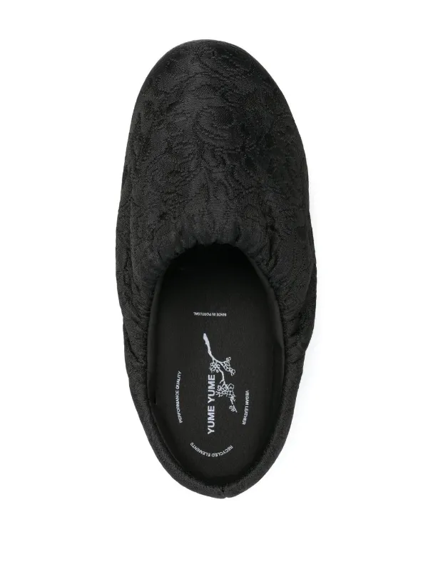 YUME YUME Jacquard Chunky Loafers | Black | FARFETCH