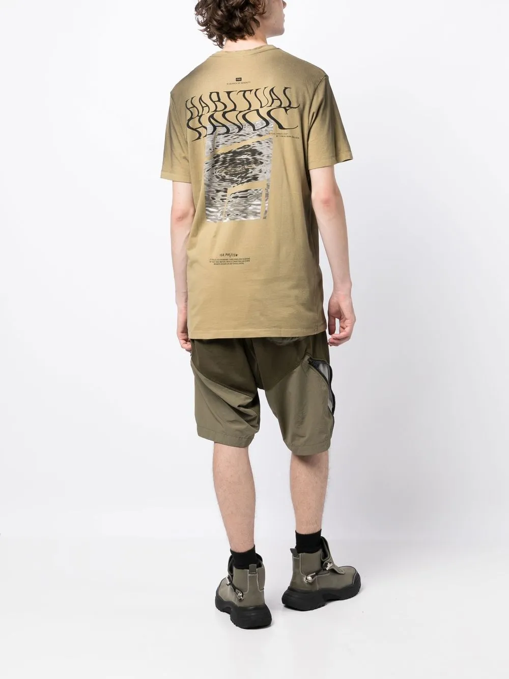 ISO.POETISM slogan-print short-sleeve T-shirt | T-Shirts | Image 2