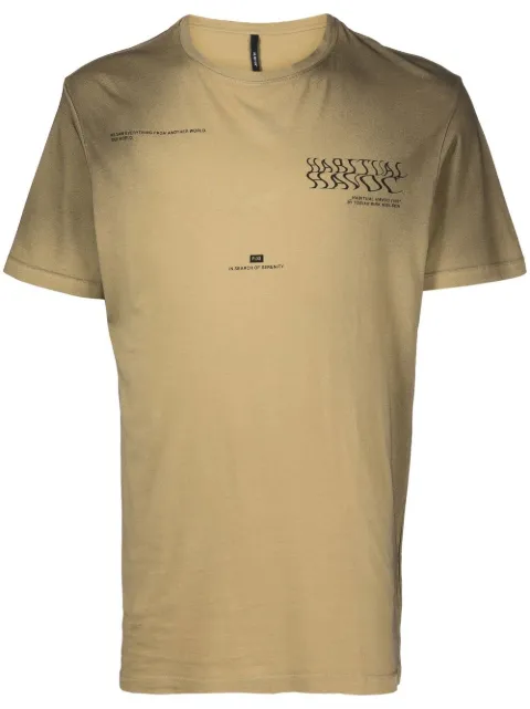 ISO.POETISM slogan-print short-sleeve T-shirt 