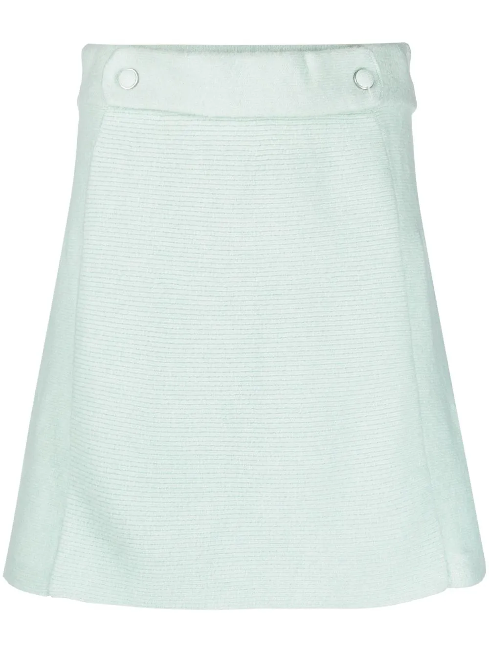 

TWINSET felted A-line skirt - Green