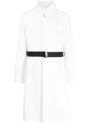 Alexander mcqueen trench coat on sale mens