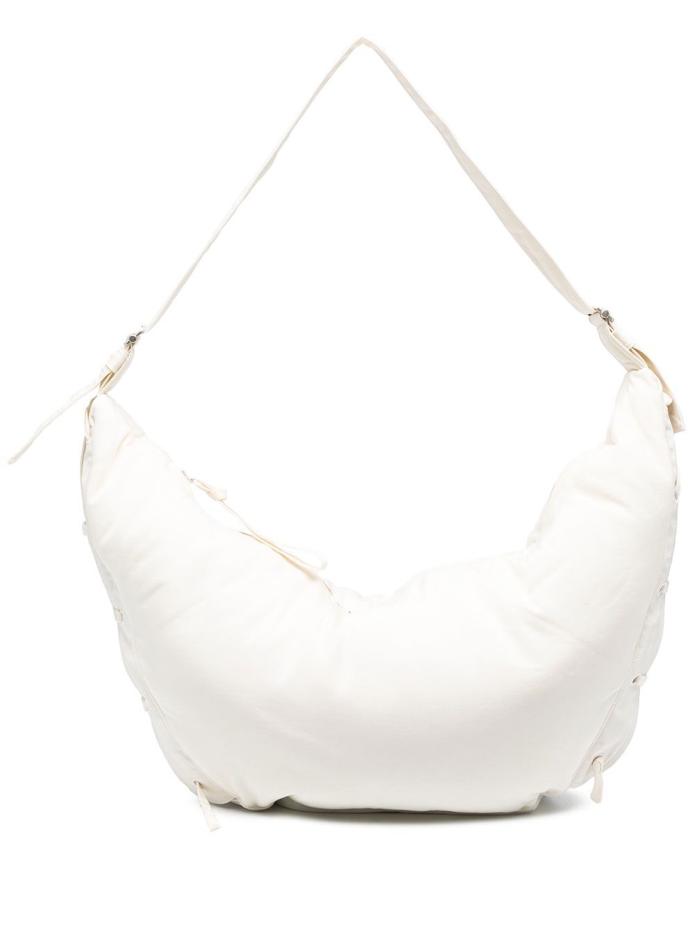 Lemaire Quilted Shoulder Bag In White