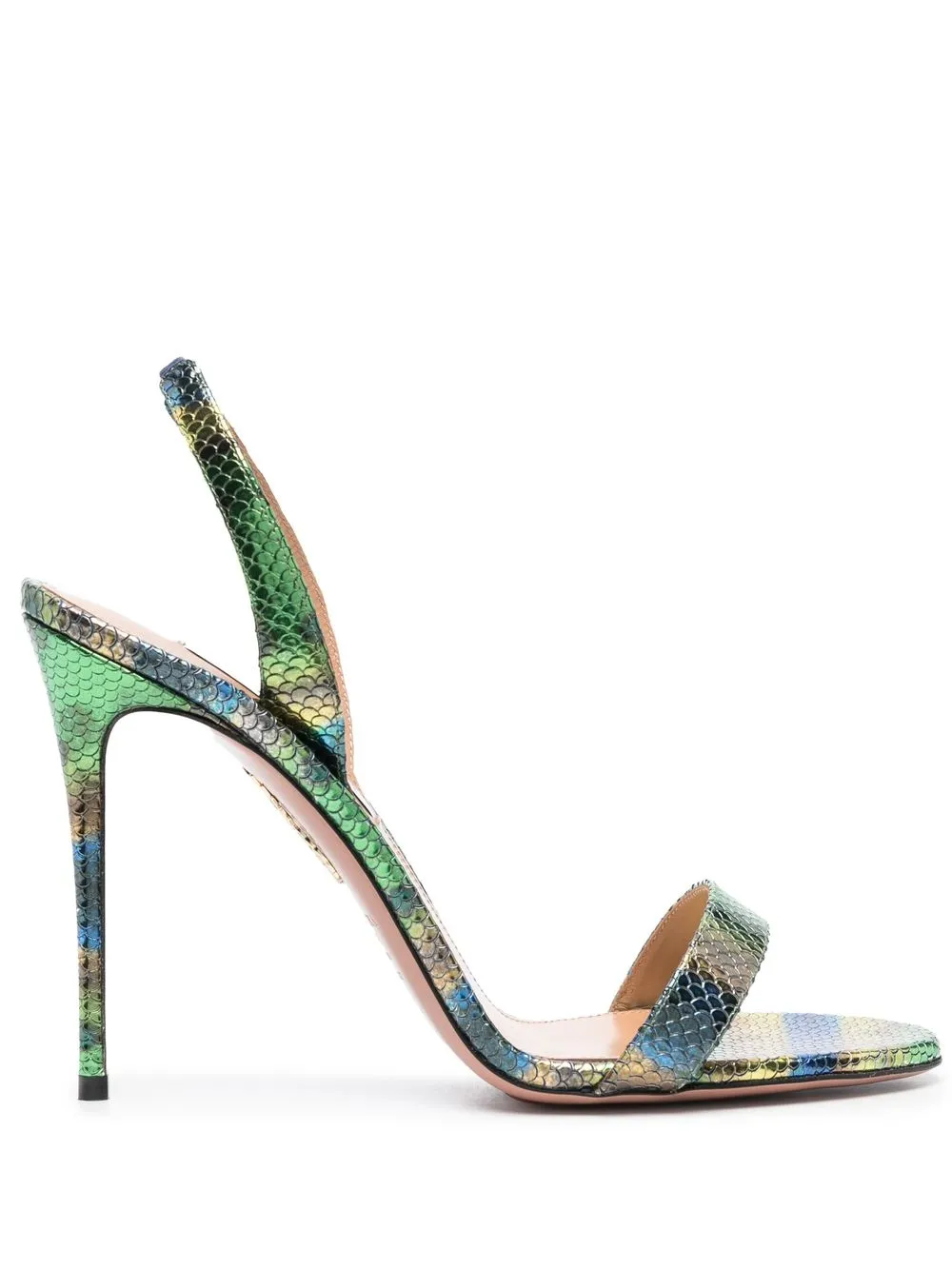 Aquazzura 2024 snakeskin heels