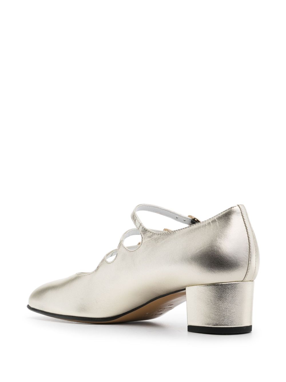 Carel Paris Kina Mm Metallic Mary Jane Pumps Farfetch