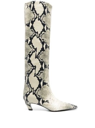 Dsw on sale snake booties