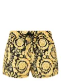 Versace Baroque-print swim shorts - Black