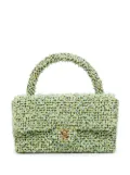 CHANEL Pre-Owned 1995 tweed Classic Flap handbag - Green
