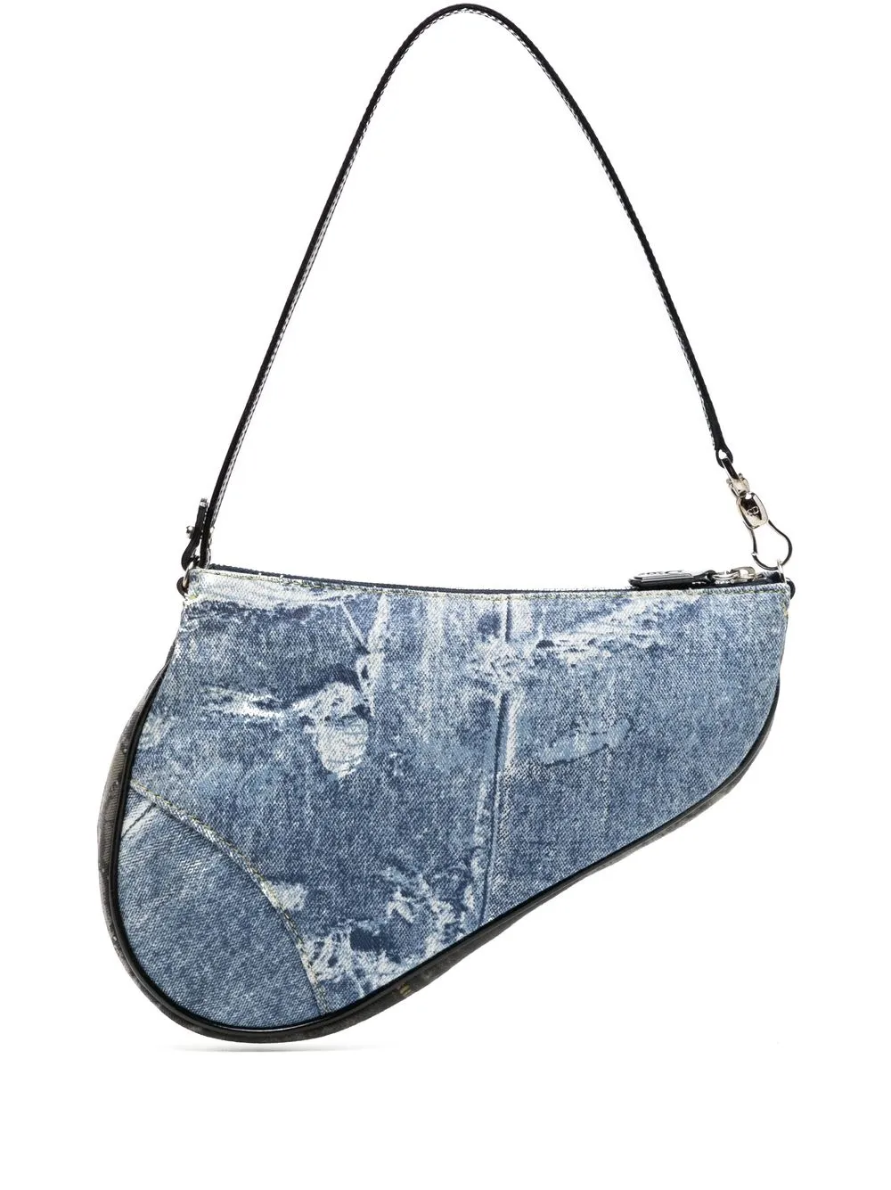 

Christian Dior 2001 pre-owned mini Saddle shoulder bag - Blue