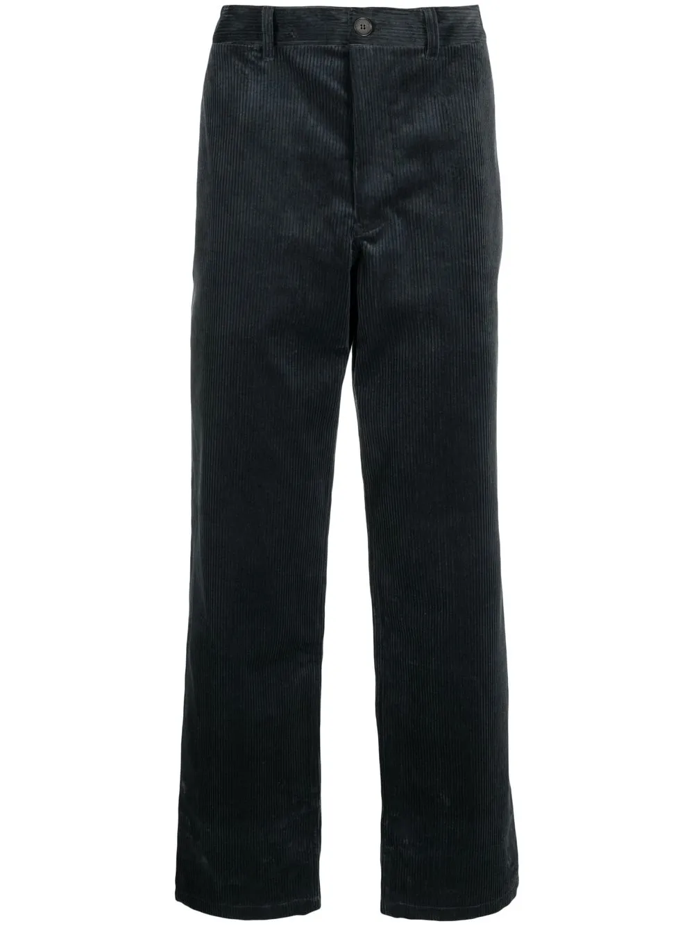 

Wood Wood corduroy straight-leg cut trousers - Blue