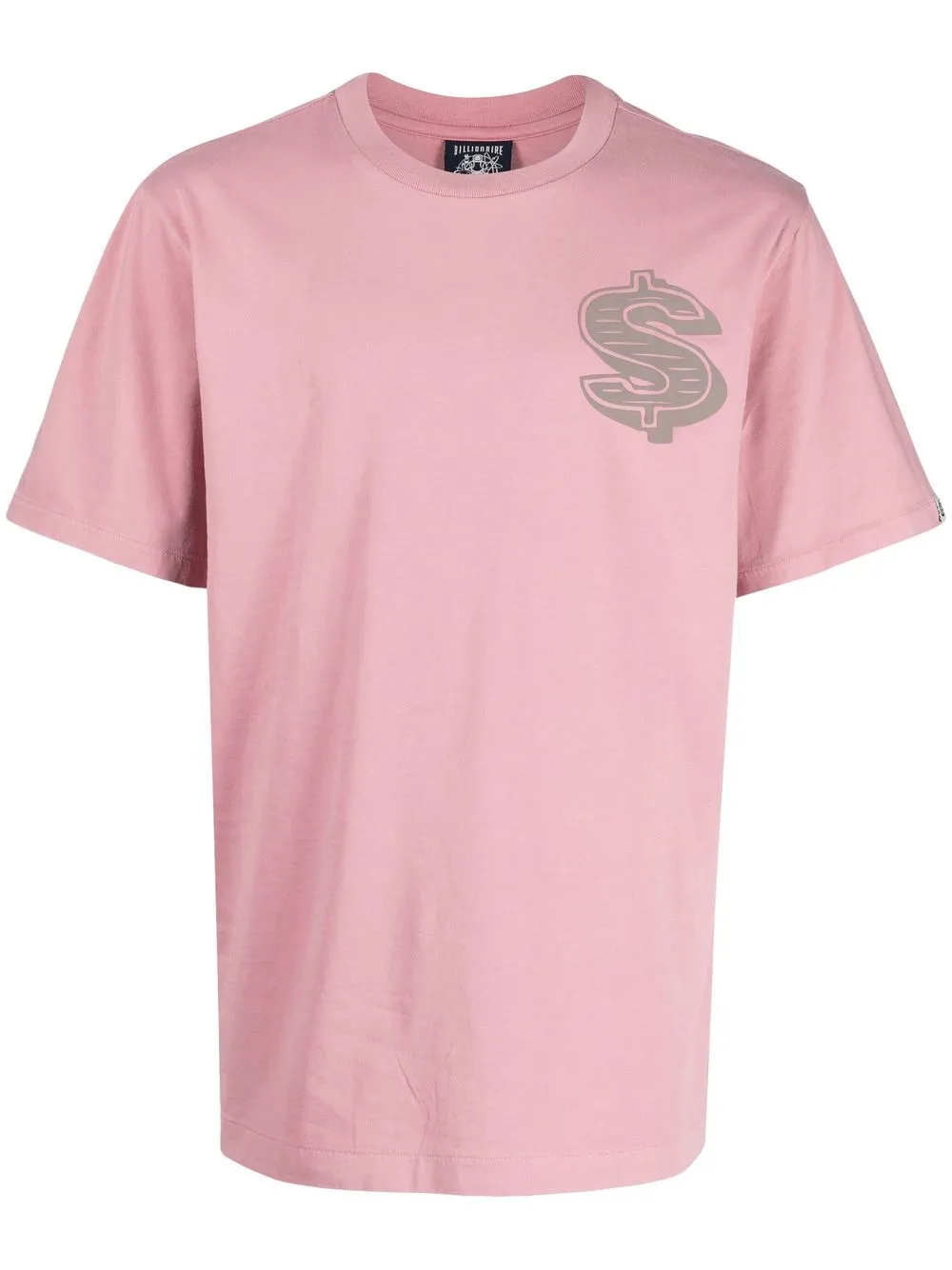 

Billionaire Boys Club dollar-print crew-neck T-shirt - Pink