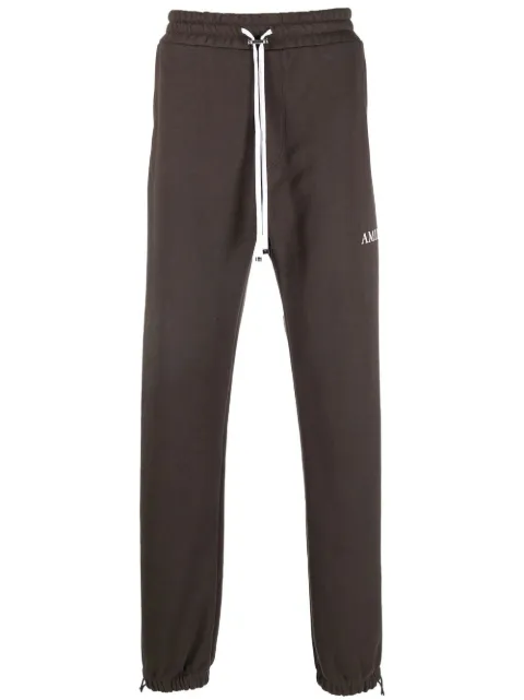 AMIRI logo-embroidered track pants