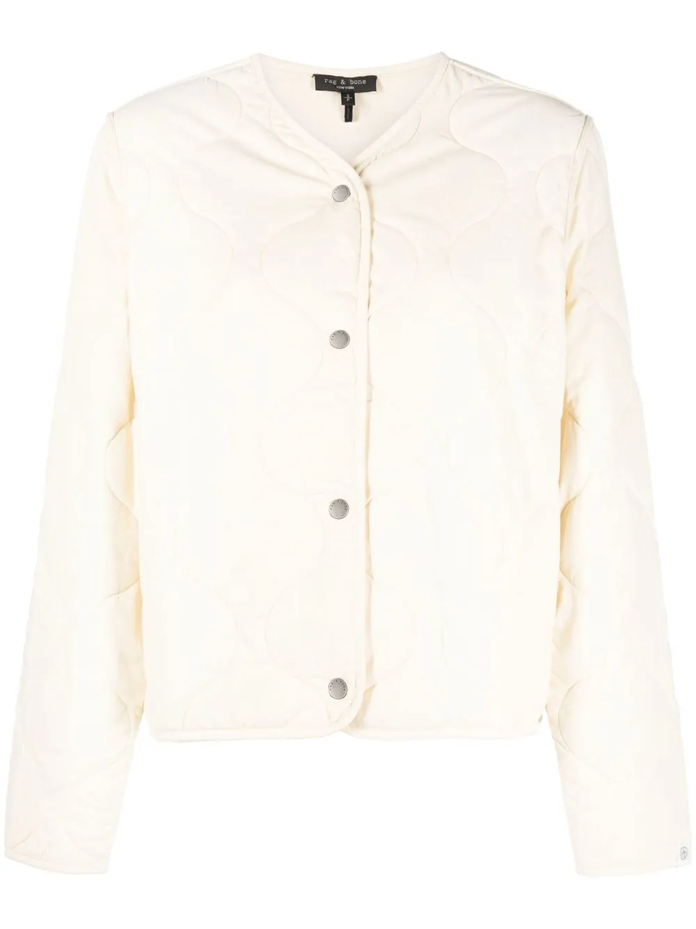 

rag & bone padded press-stud jacket - Neutrals