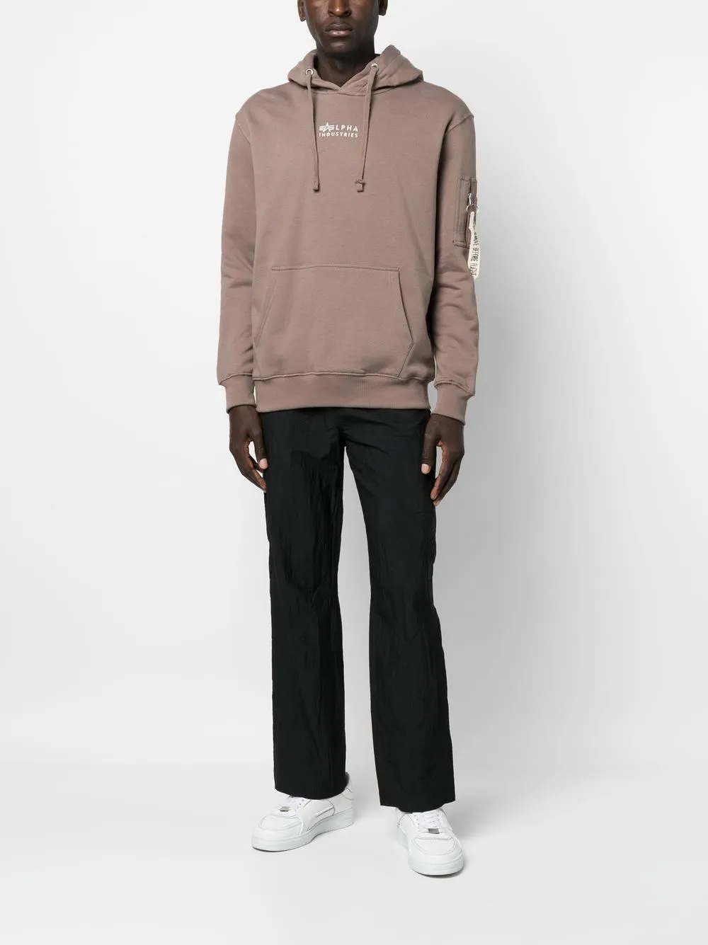 Alpha Industries Moletom de capuz com logo bordado | Moletom | Image 2