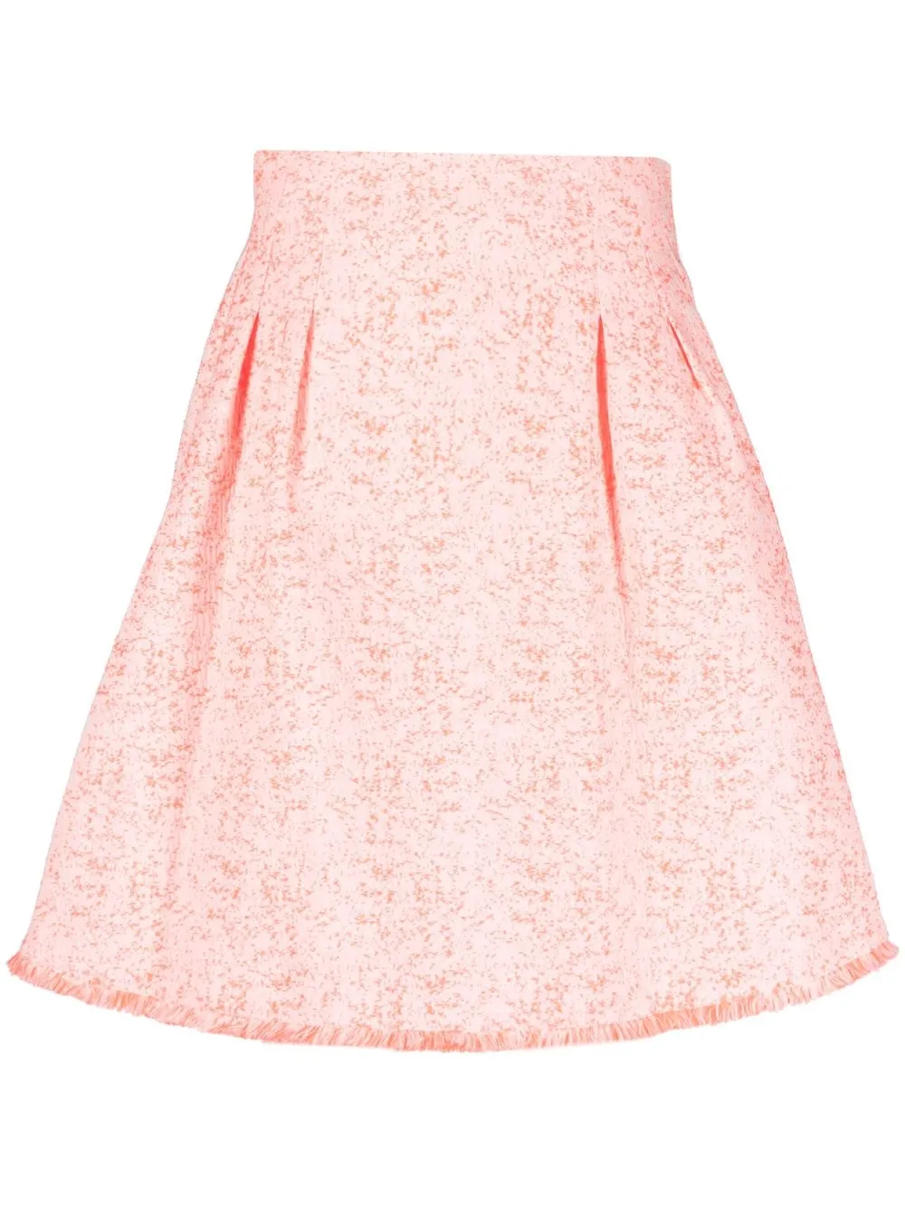

Christian Dior 2000s pre-owned bouclé flared skirt - Orange