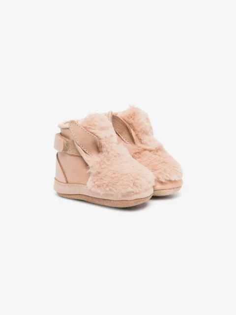 Donsje Bunny Ears shearling booties