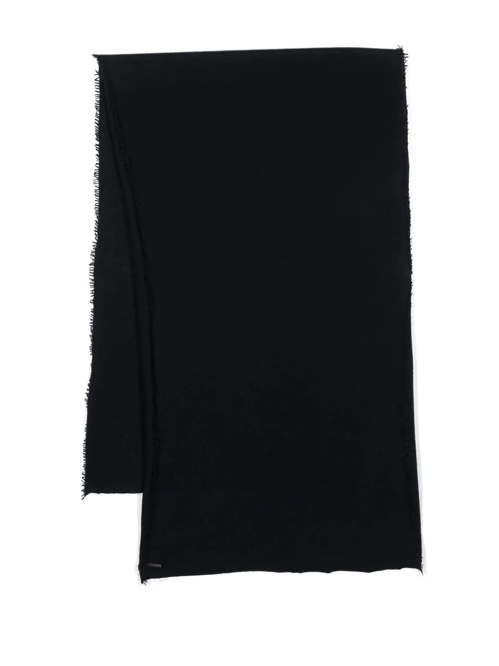 Faliero Sarti fine-knit cashmere scarf | Blue | Image 1
