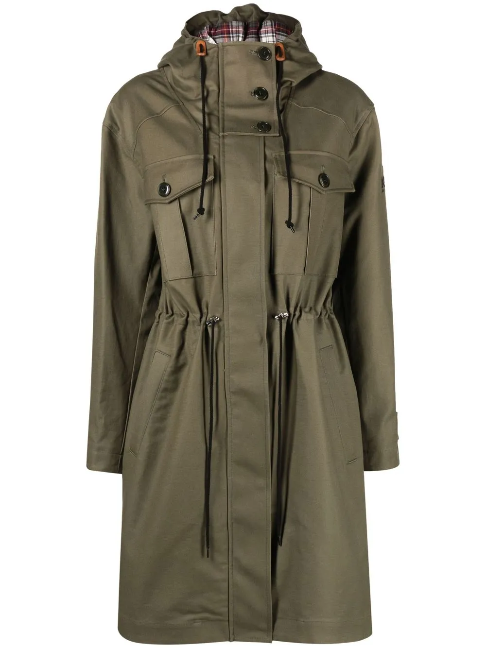 kenzo workwear hooded parka - green