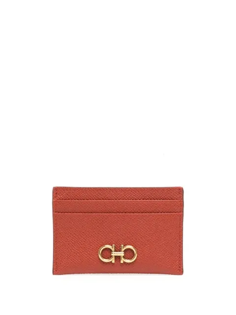 Ferragamo Gancini leather cardholder