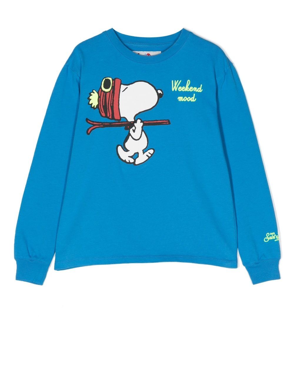 

MC2 Saint Barth Kids Snoopy-print long-sleeve sweatshirt - Blue