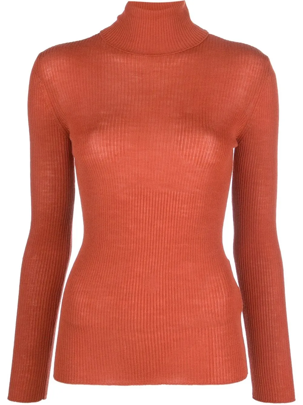 

Dsquared2 ribbed-knit turtleneck jumper - Orange