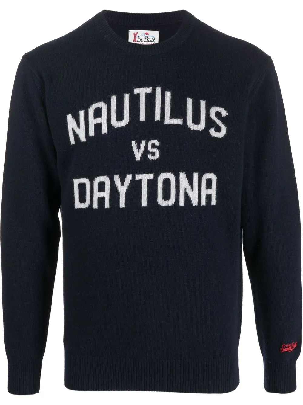 

MC2 Saint Barth Nautilus VS Daytona knit jumper - Blue