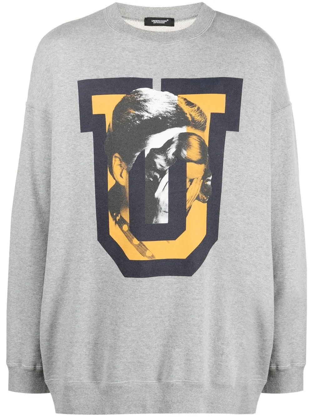 

Undercover sudadera con estampado gráfico - Gris